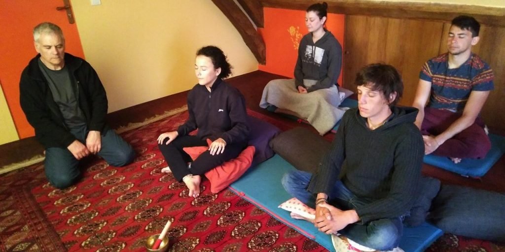 Meditation participants